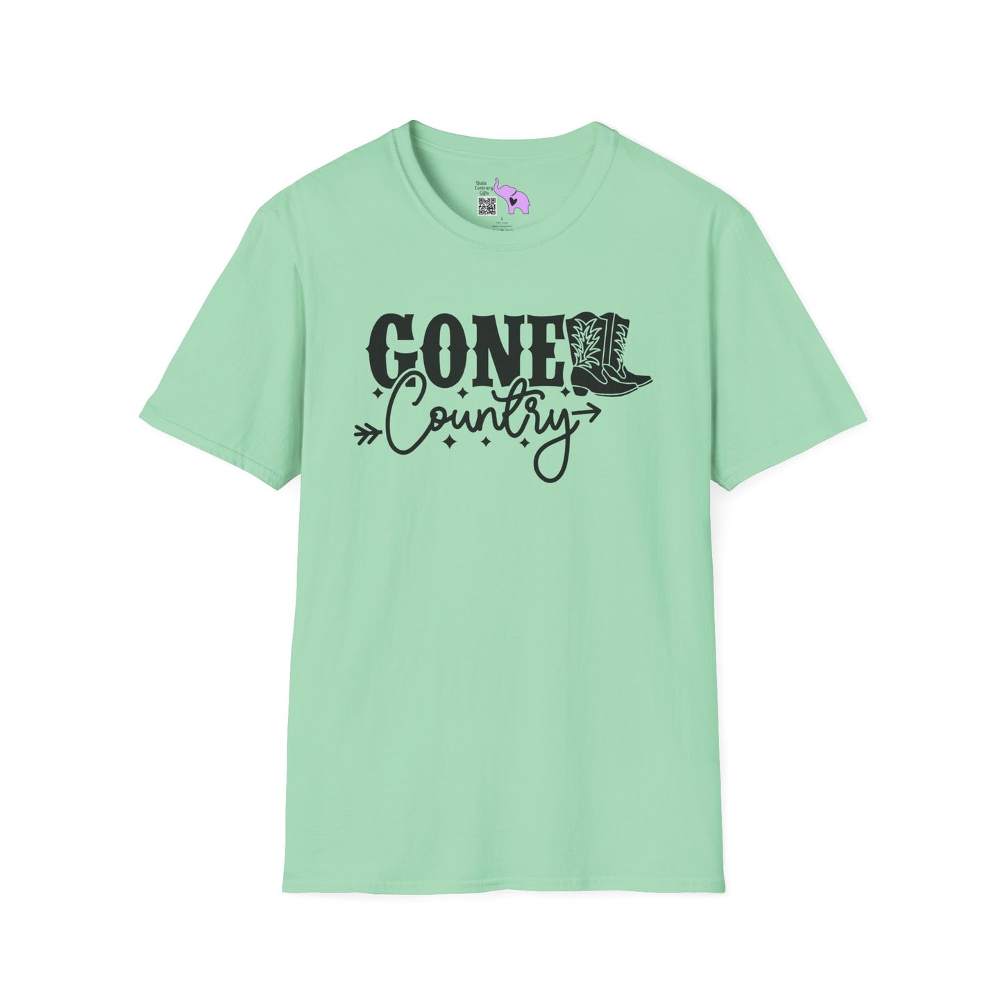 Gone Country Adult T-shirt