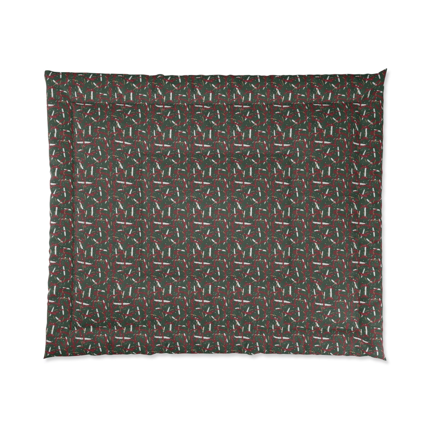 Holiday Brushstrokes Comforter