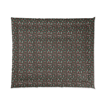Holiday Brushstrokes Comforter