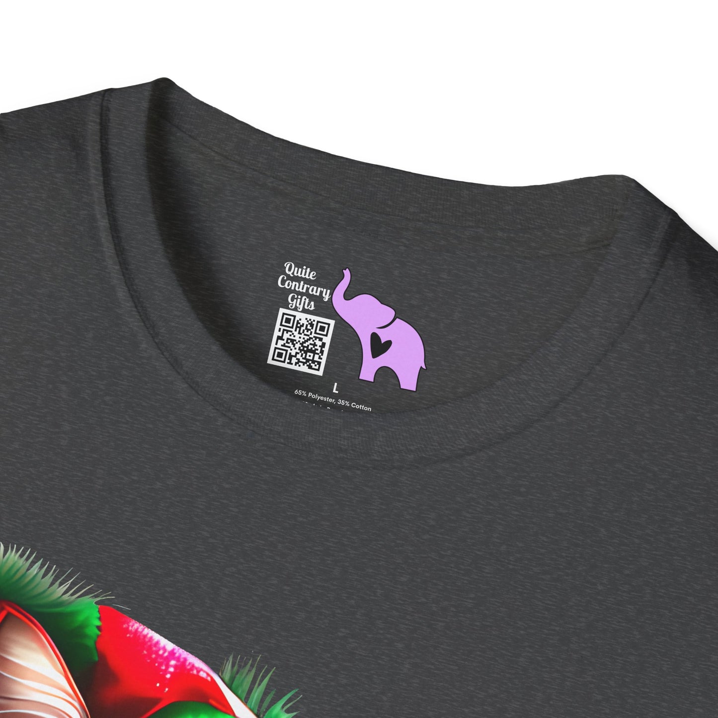 Christmas Tree Kitten Adult T-shirt