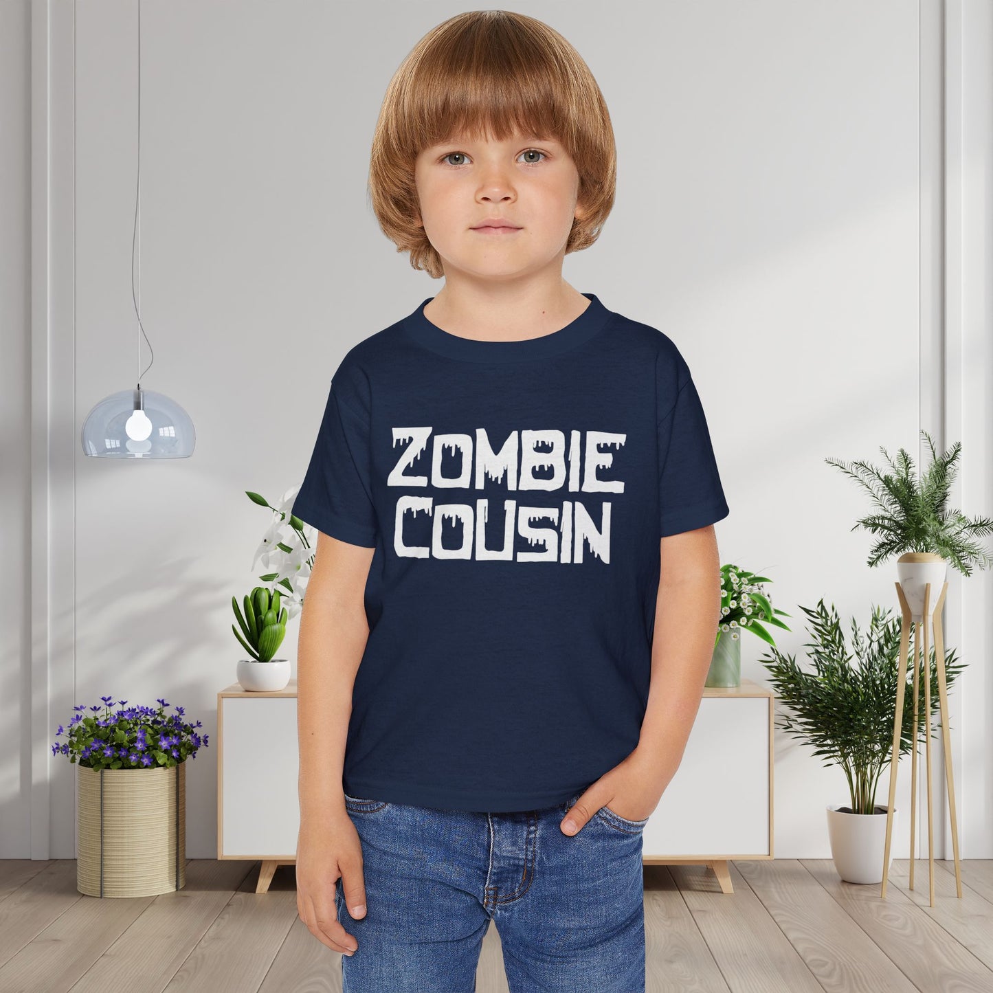 ""Zombie Cousin Heavy Cotton™ Toddler T-shirt