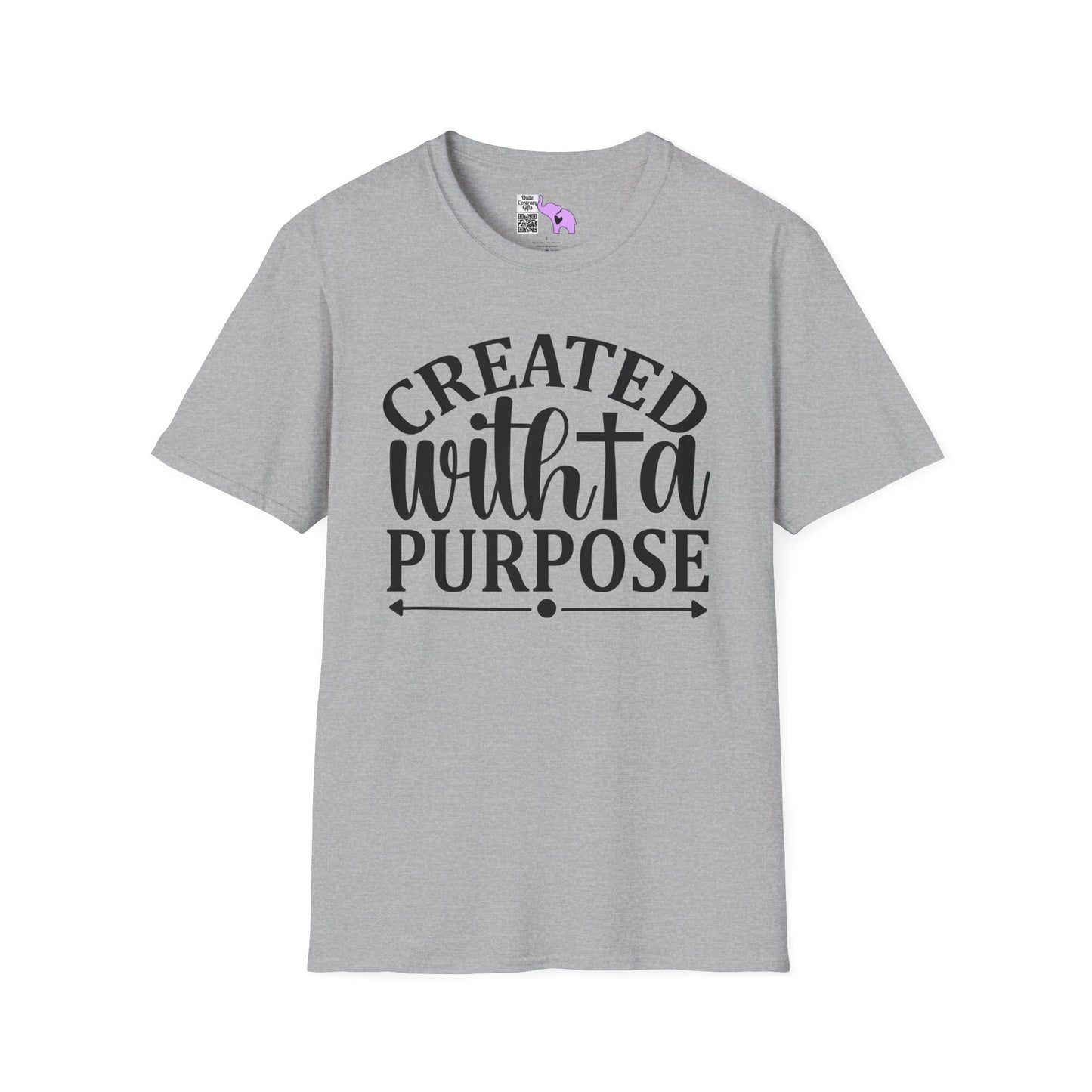 Created With A Purpose (3) Adult T-shirt