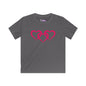 Triplet Heart Youth Softstyle Tee