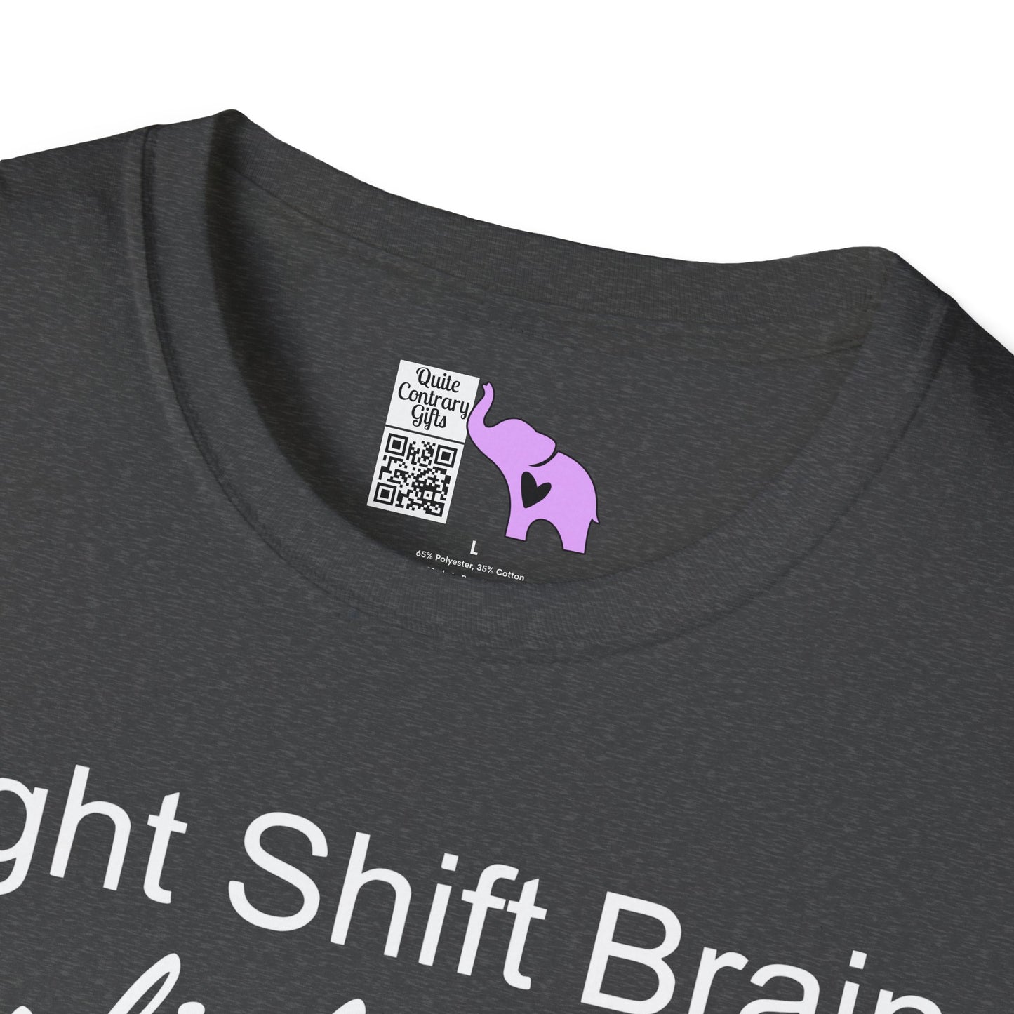 Night Shift Brain Daylight Eyes Handoff Note Same Good Nurse Adult T-shirt