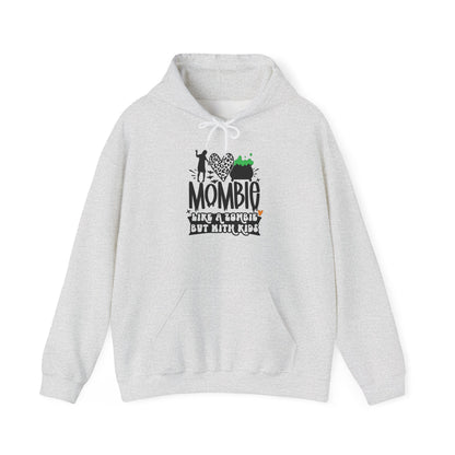 Mombie Like A Zombie But With Kids Heavy Blend™ Hooded Sweatshirt