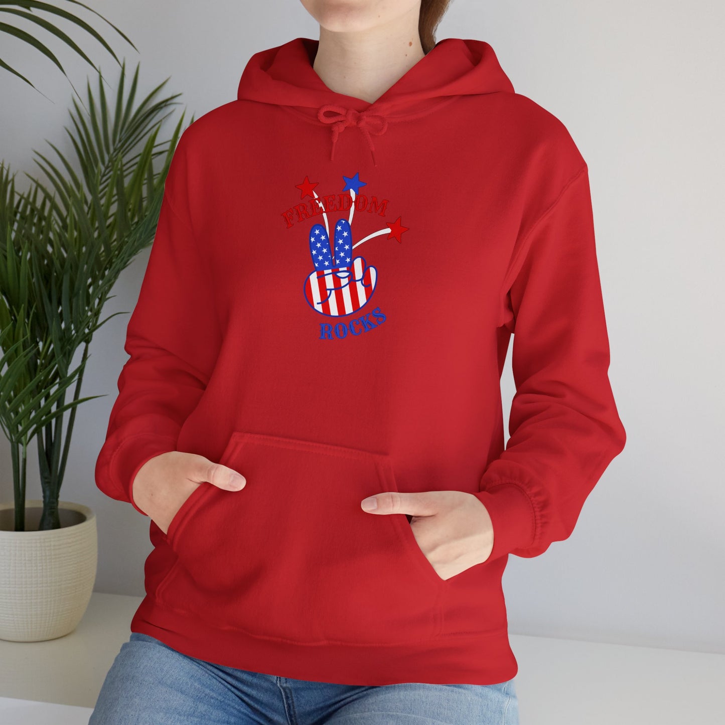 Freedom Rocks Heavy Blend™ Hooded Sweatshirt