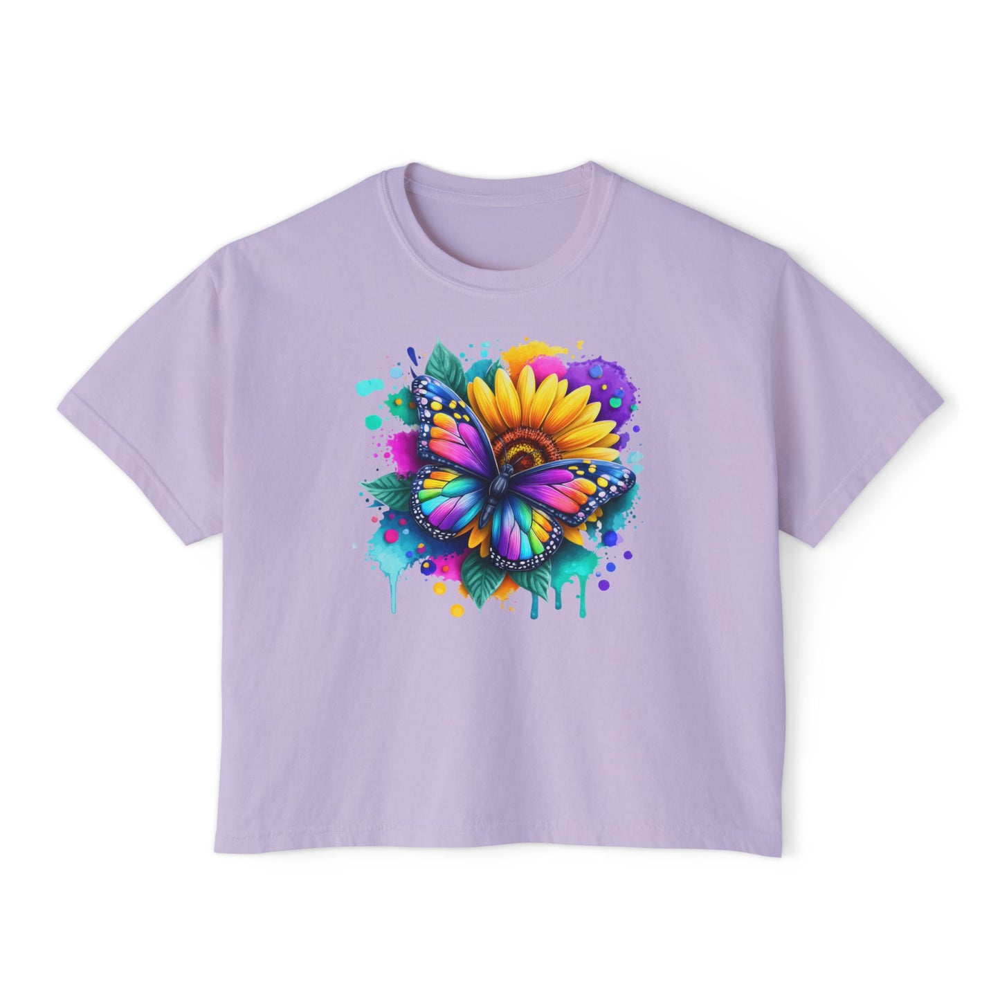 Bloom & Flutter Women's Boxy Tee