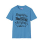 Happiness is a Function of Accepting What Is Adult T-shirt