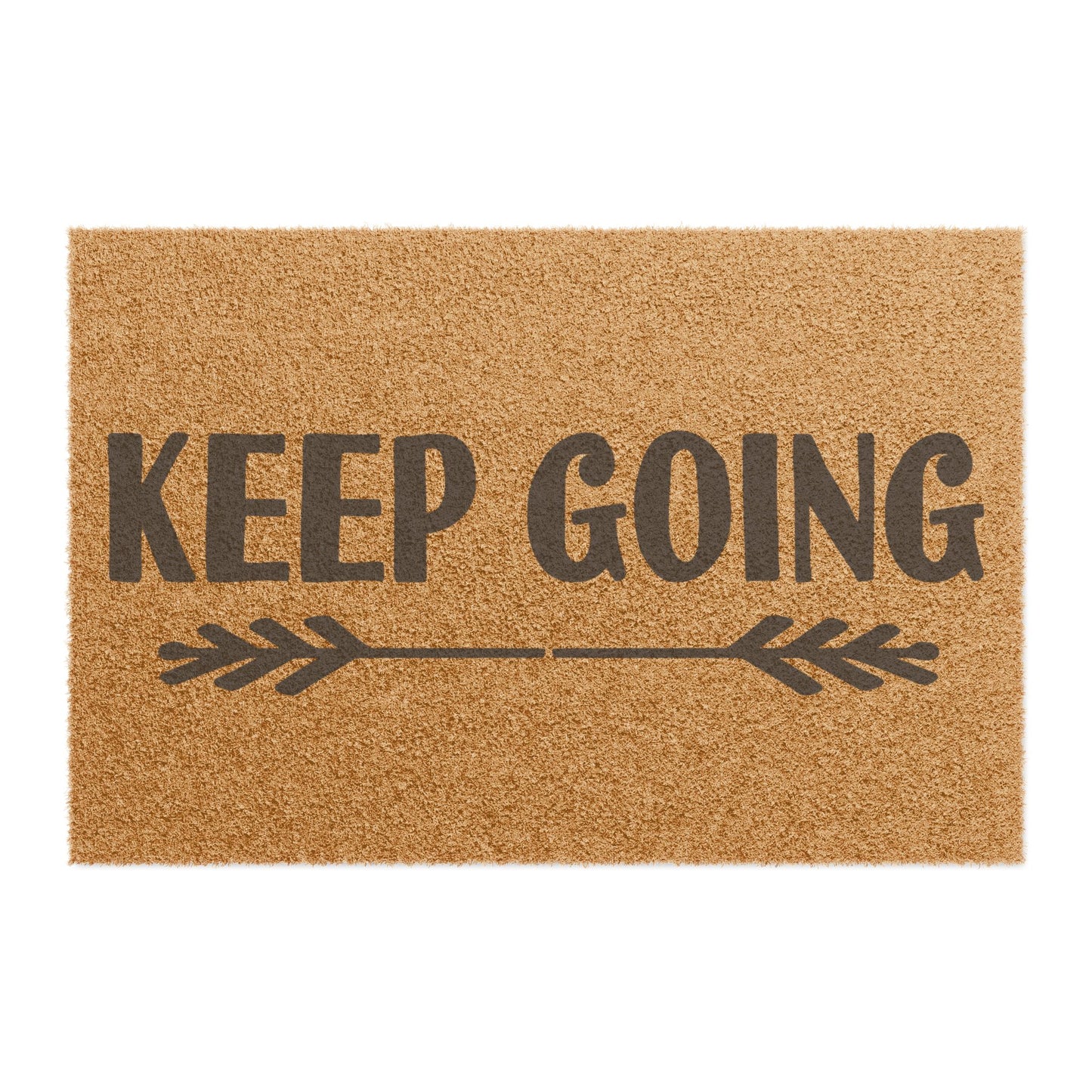 Keep Going Coconut Fiber Doormat