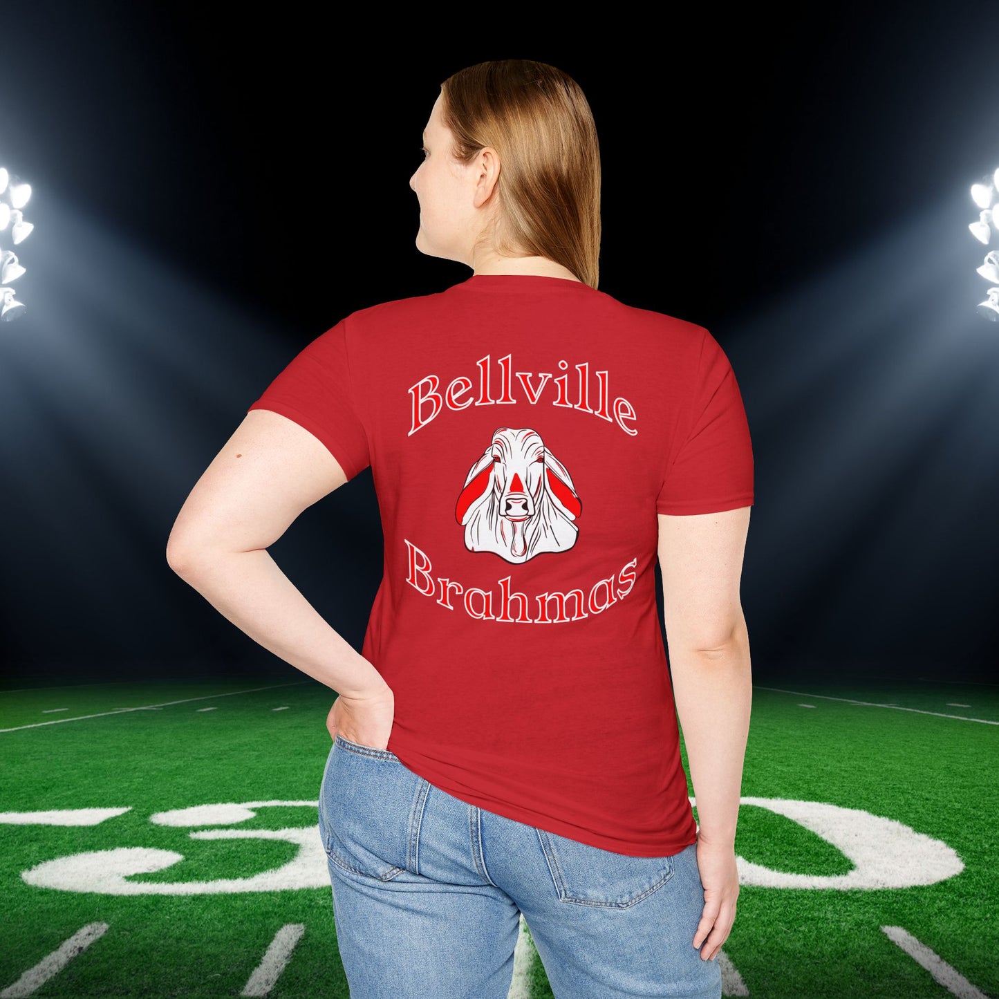 Bellville Brahmas Adult T-shirt