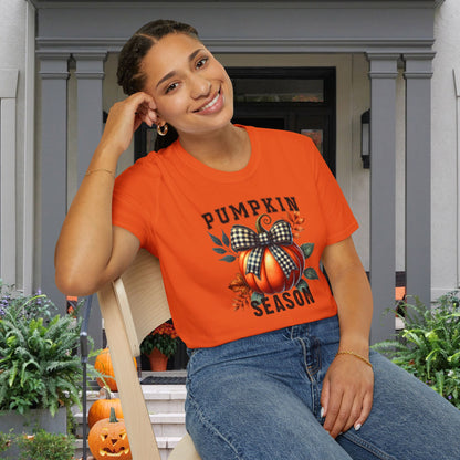 Cute Pumpkin Season Adult T-shirt