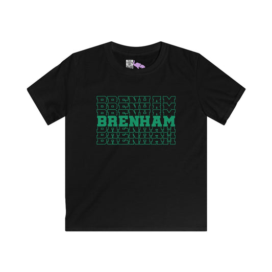 Brenham (Stacked) Youth Softstyle Tee