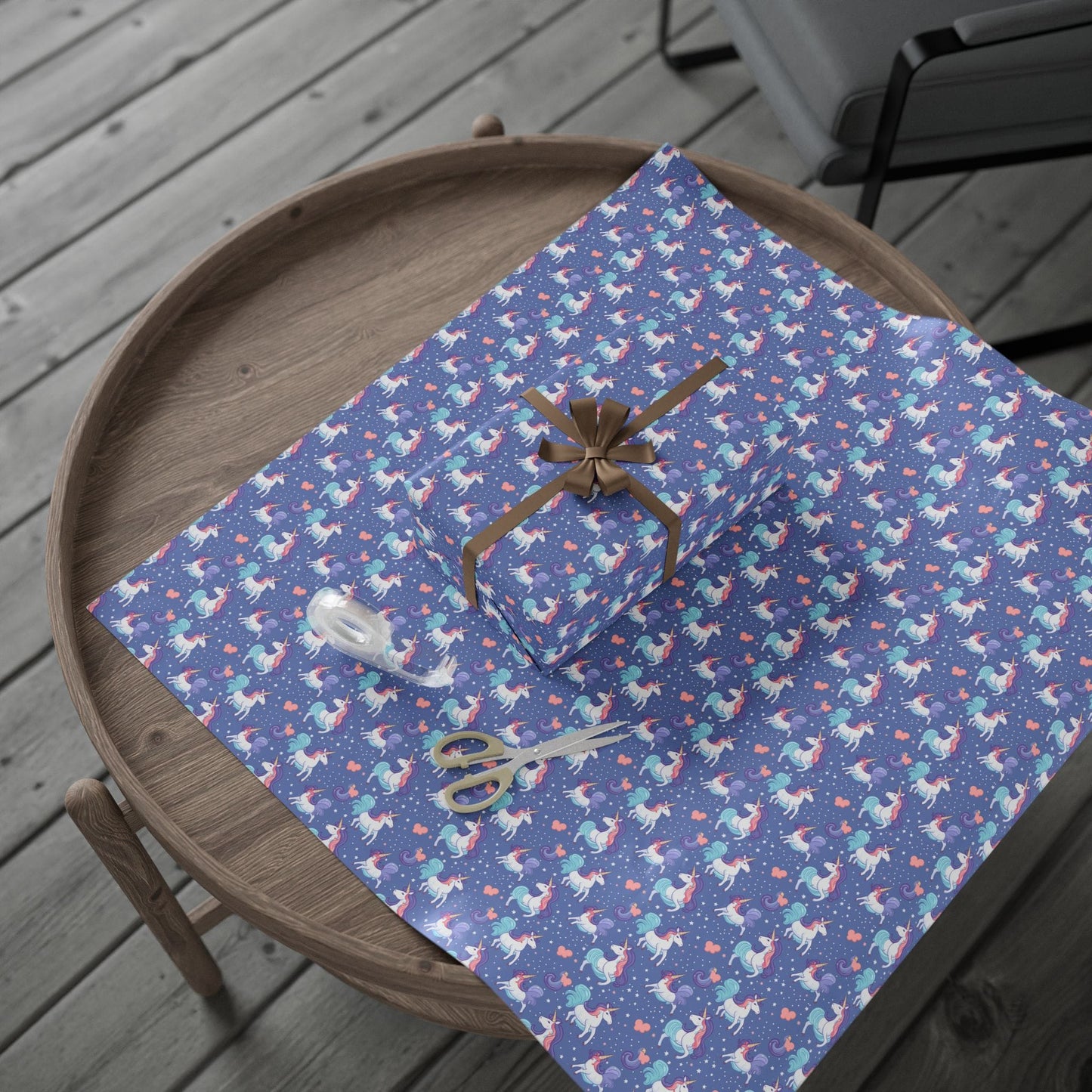 Dreamy Unicorn Sky Wrapping Paper