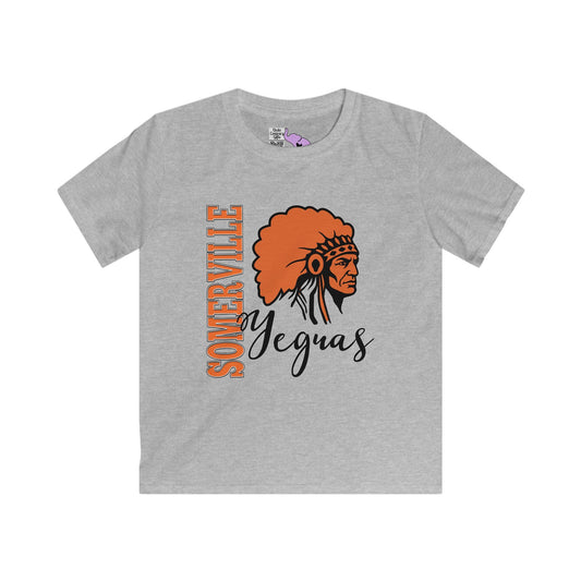 Somerville Vertical Fury Youth Softstyle Tee