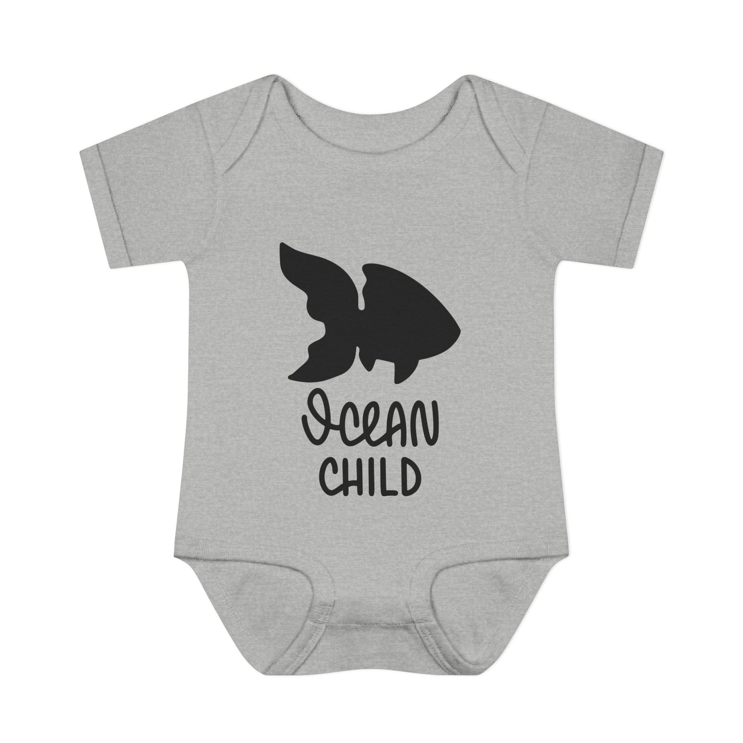 Ocean Child Infant Baby Rib Bodysuit