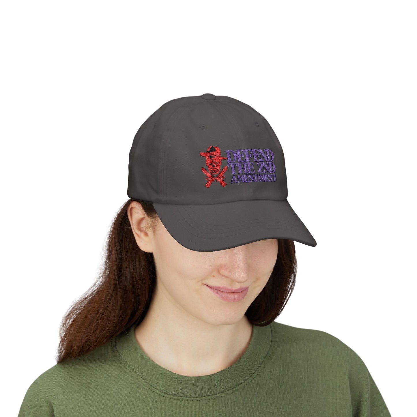 Defend The 2nd Amendment Embroidered Classic Dad Cap