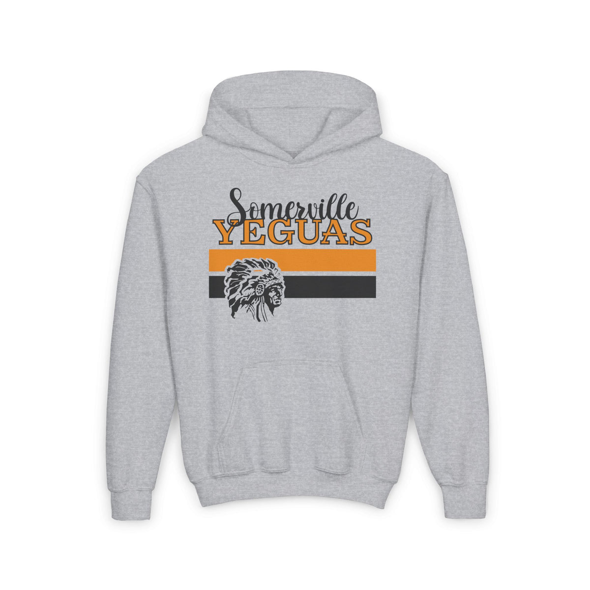 Somerville Yeguas w/Mascot Youth Heavy Blend Hoodie
