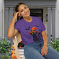 Spooky Mama (Black Catl) Adult T-shirt