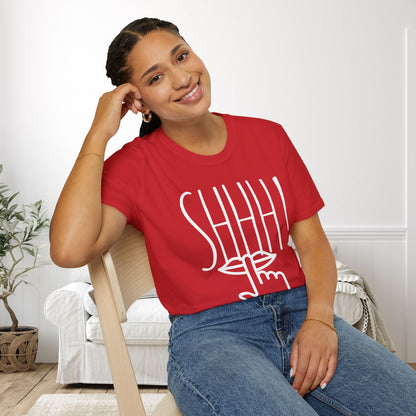 Shhh! Adult T-shirt