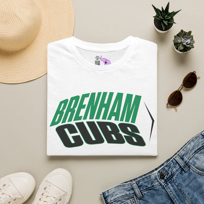 Brenham Cubs (Angled) Adult T-shirt