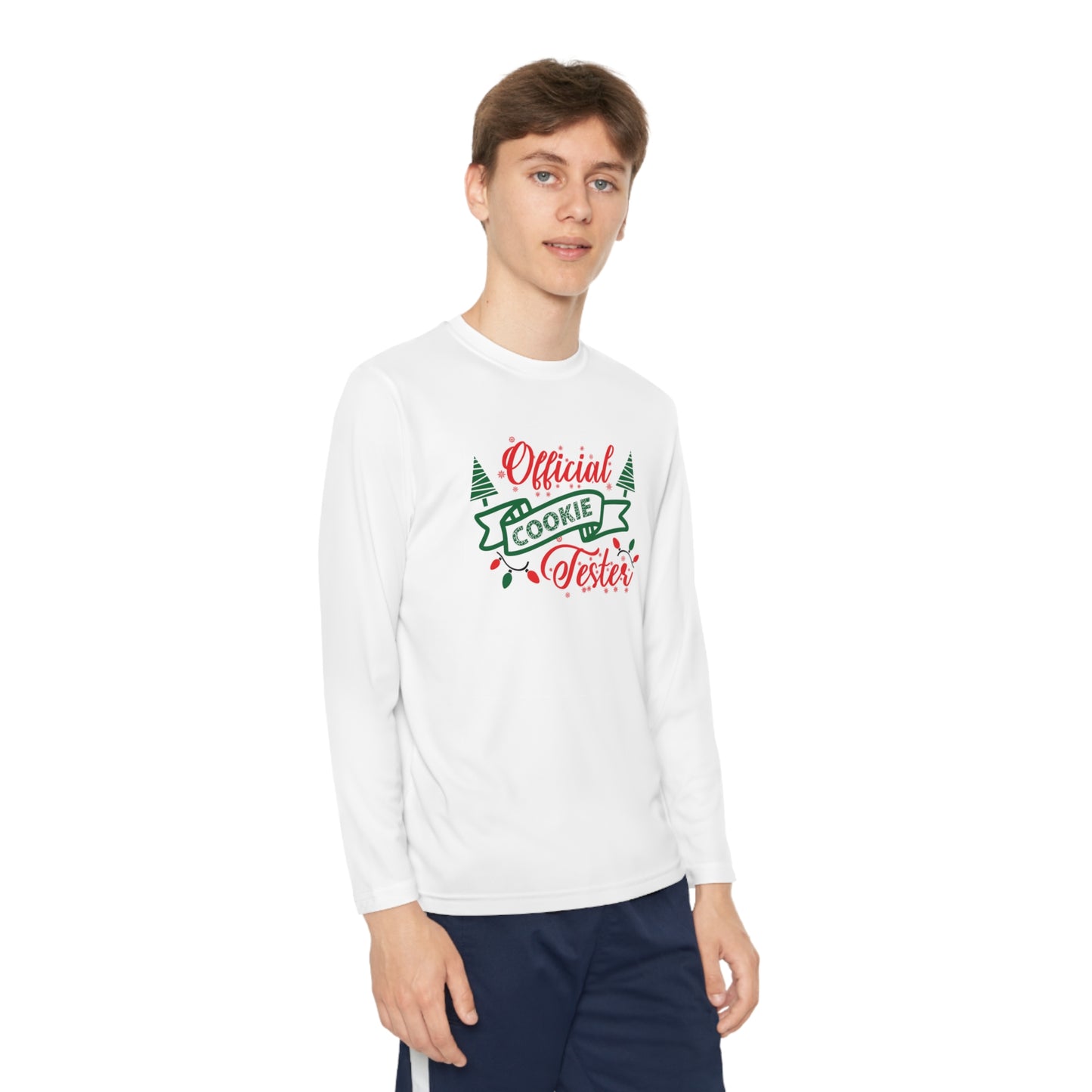 Official Cookie Tester Youth Long Sleeve Tee