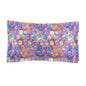 Aurora Hexagons Microfiber Pillow Sham