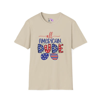 All-American Dude Adult T-shirt
