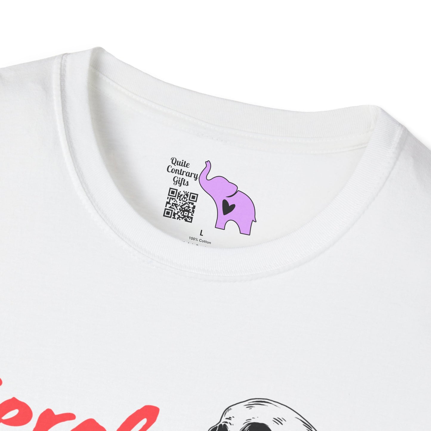 Feral GenXer w/Skull Adult T-shirt