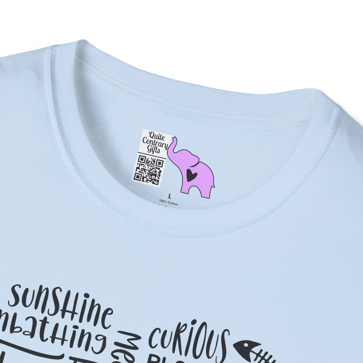 A Cat's Heart Adult T-shirt