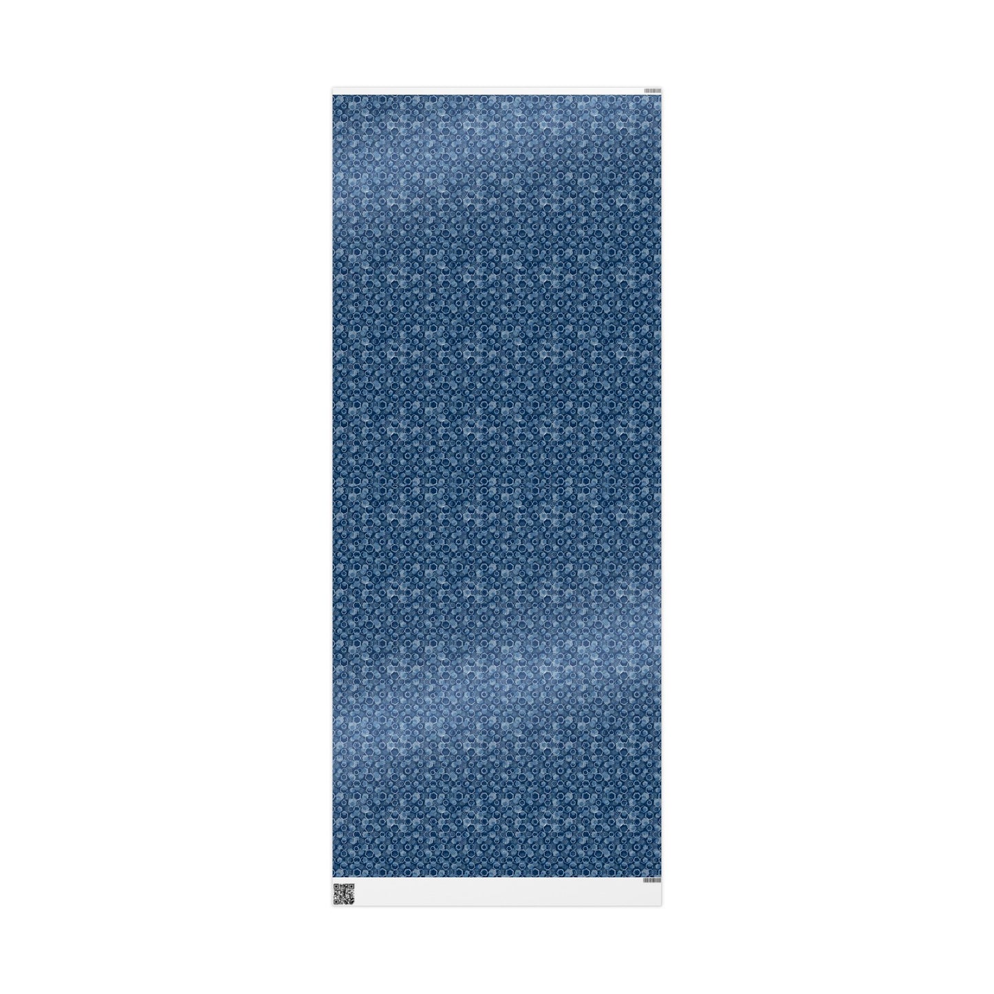 Blue Hexagons Gift Wrap for All Occasions