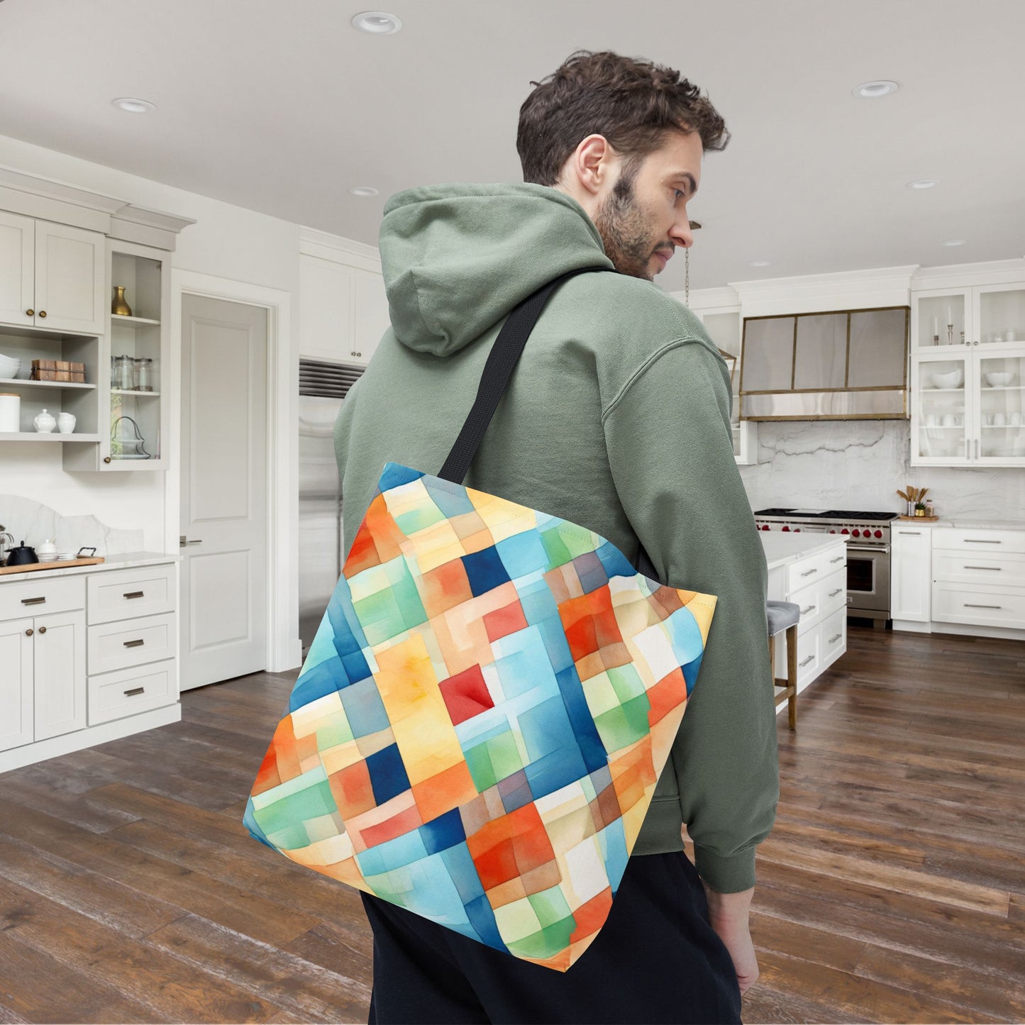 Rustic Radiance Canvas Tote Bag