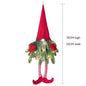 Christmas Fir Branch 27" Door Gnome