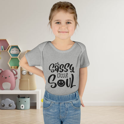 Sassy Little Soul Infant Baby Rib Bodysuit