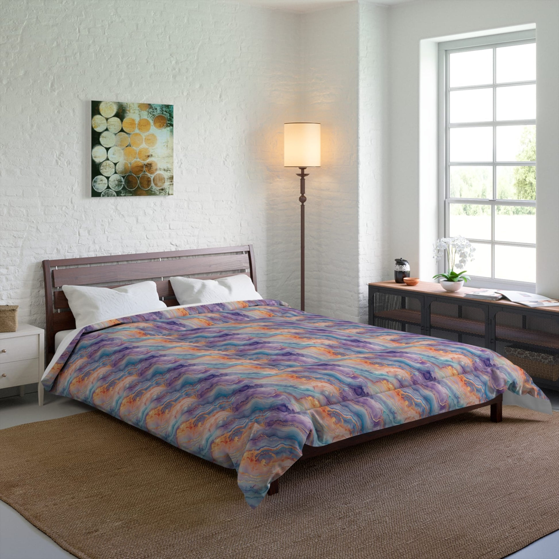 Dreamwave Marble Comforter