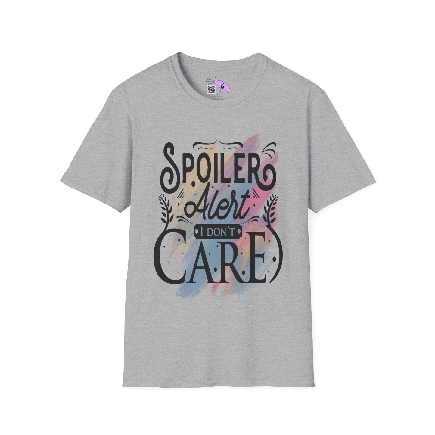 Spoiler Alert I Don't Care T-shirt