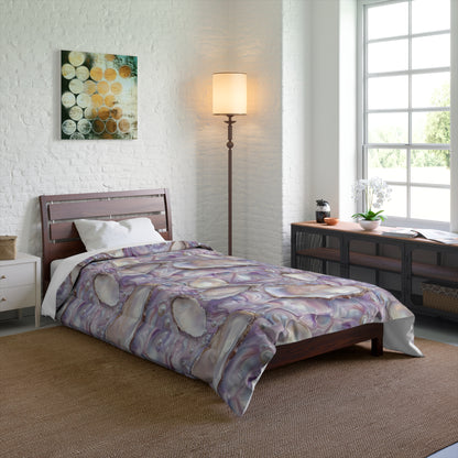 Purple Opalescent Dreams Basic Bedding Set