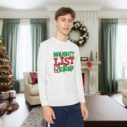 Naughty List Crew Youth Long Sleeve Tee