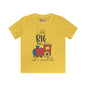 I Like Big Toys & I Cannot Lie (Train) Kids Softstyle Tee
