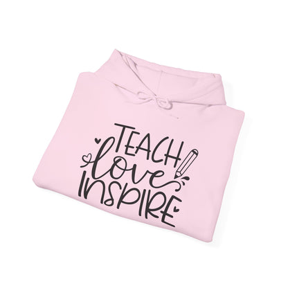 Teach Love Inspire Heavy Blend™ Hooded Sweatshirt