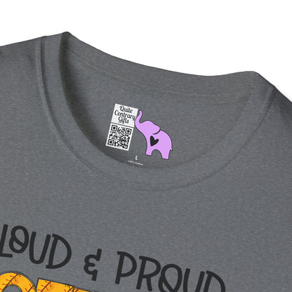 Loud & Proud Softball Brother Adult T-shirt