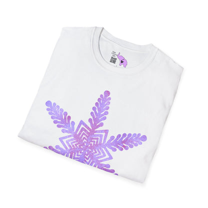 Large Snowflake 2 Adult T-shirt