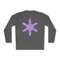 Large Snowflake 2 Adult Long Sleeve Tee