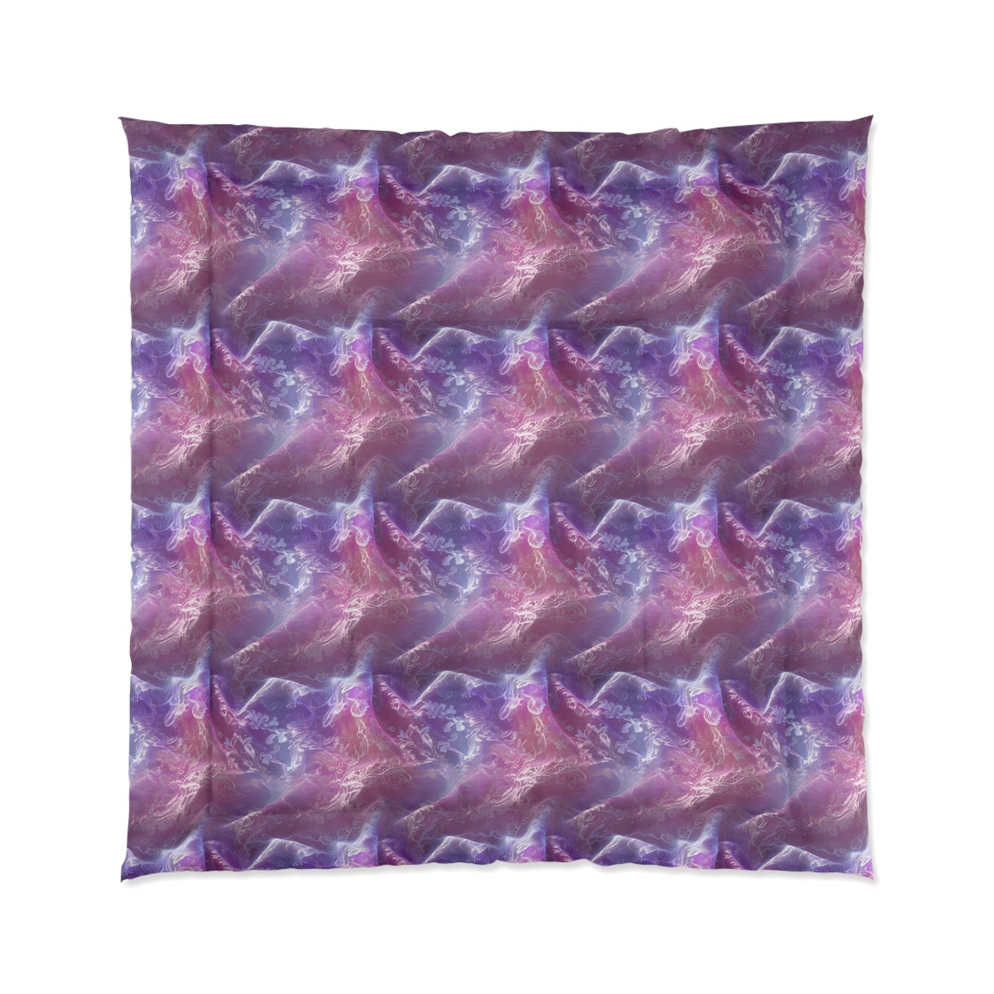 Blush Orchid Sheer & Lace Comforter