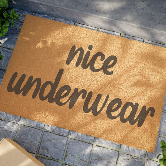 Nice Underwear Coconut Fiber Doormat