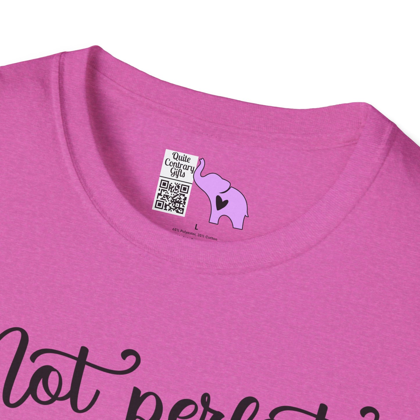 Not Perfect Just Forgiven Adult T-shirt