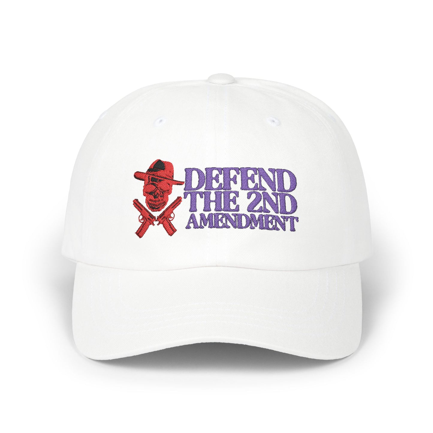Defend The 2nd Amendment Embroidered Classic Dad Cap