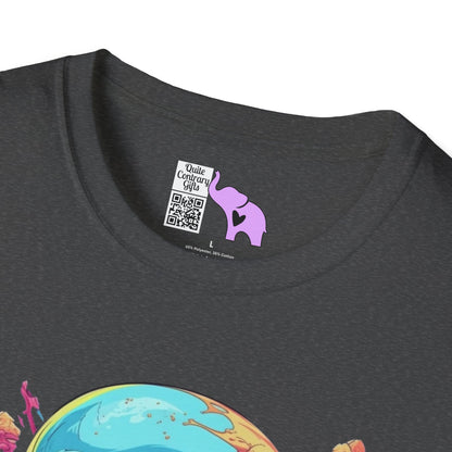 Psycho Skull Adult T-shirt