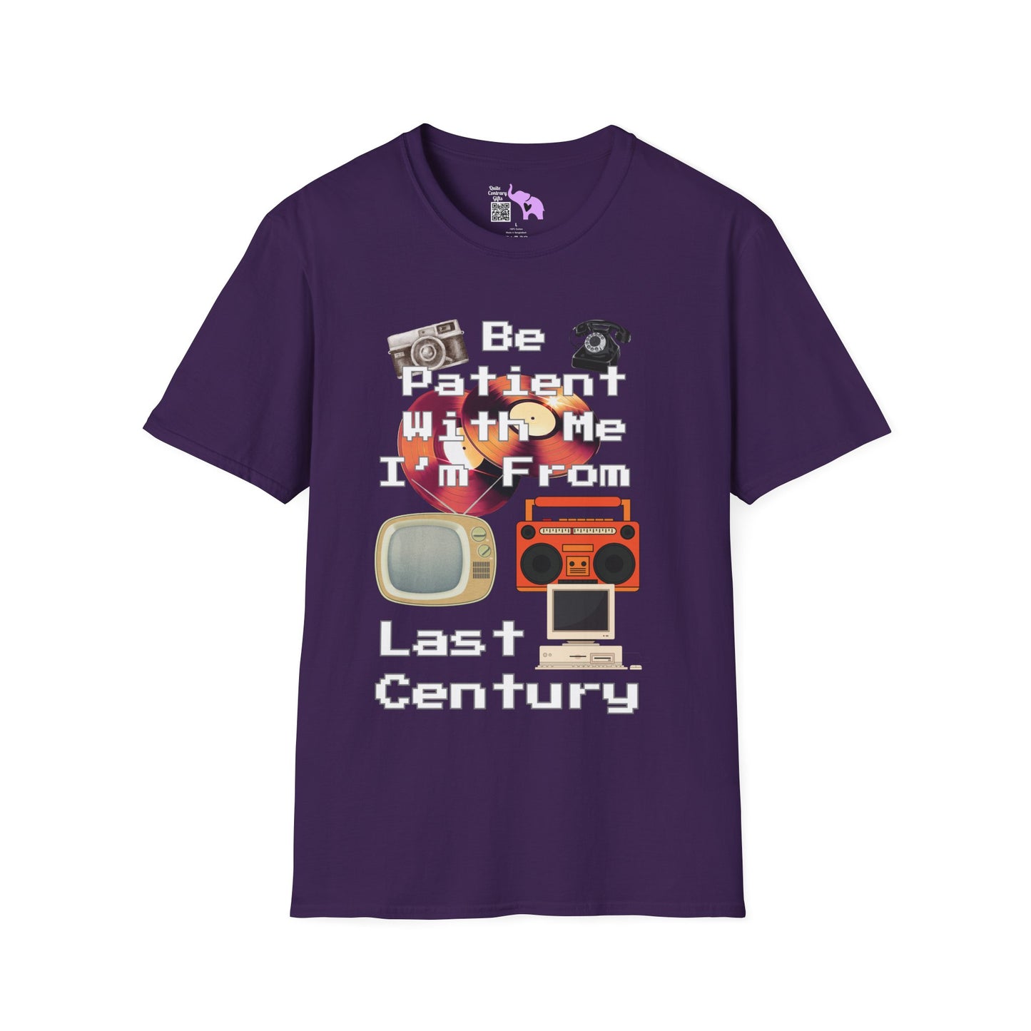 Please Be Patient With Me I'm From Last Century Adult T-shirt