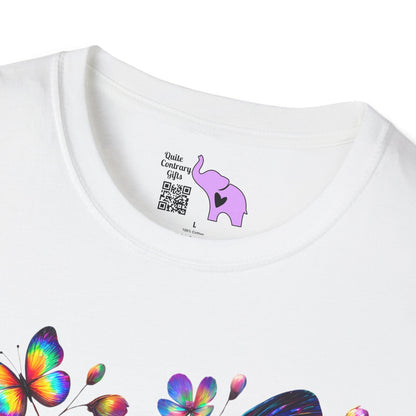 Colorful Butterflies Adult T-shirt