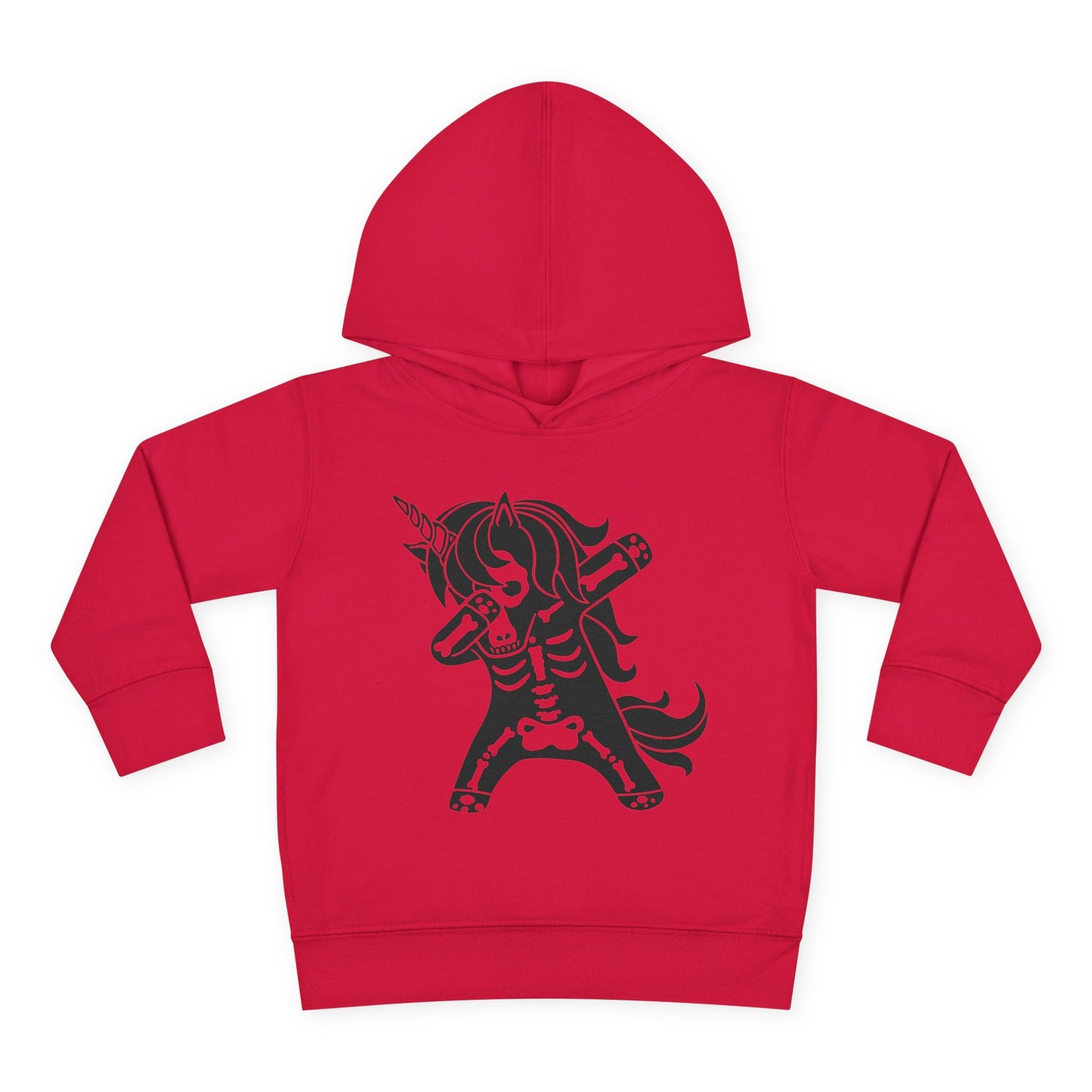 Dabbing Unicorn Skeleton Toddler Hoodie